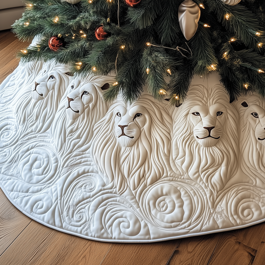 Majestic Lion Quilted Tree Skirt GFTOTP1311