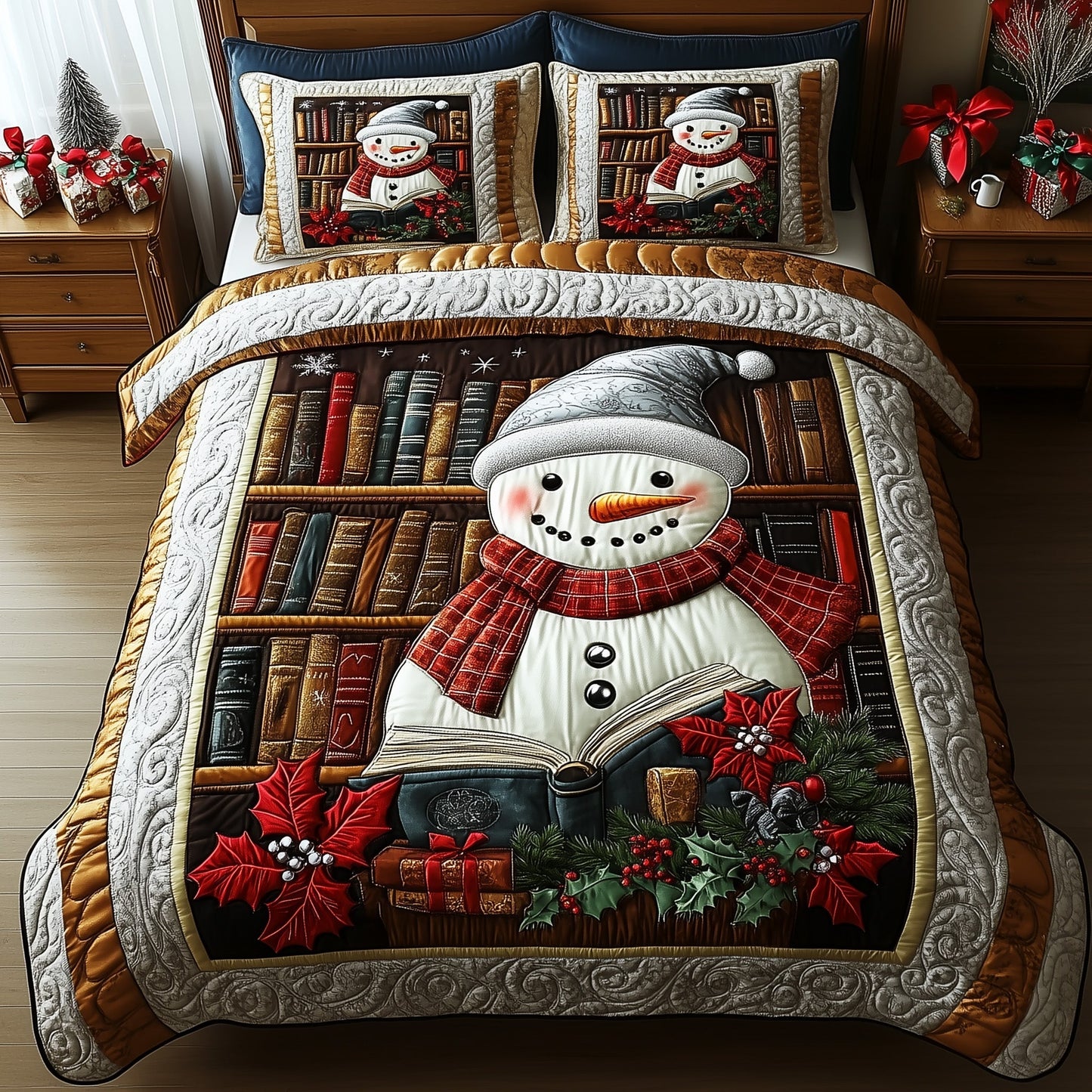 Bookworm Frosty Duvet Cover Set GFTOTP13129