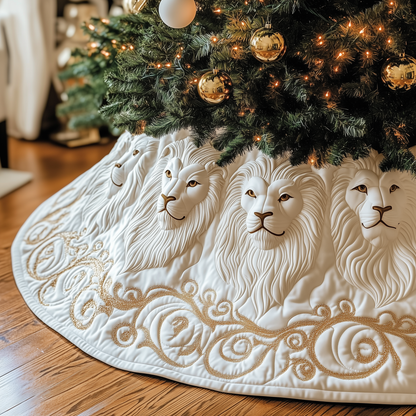 Majestic Lion Quilted Tree Skirt GFTOTP1312