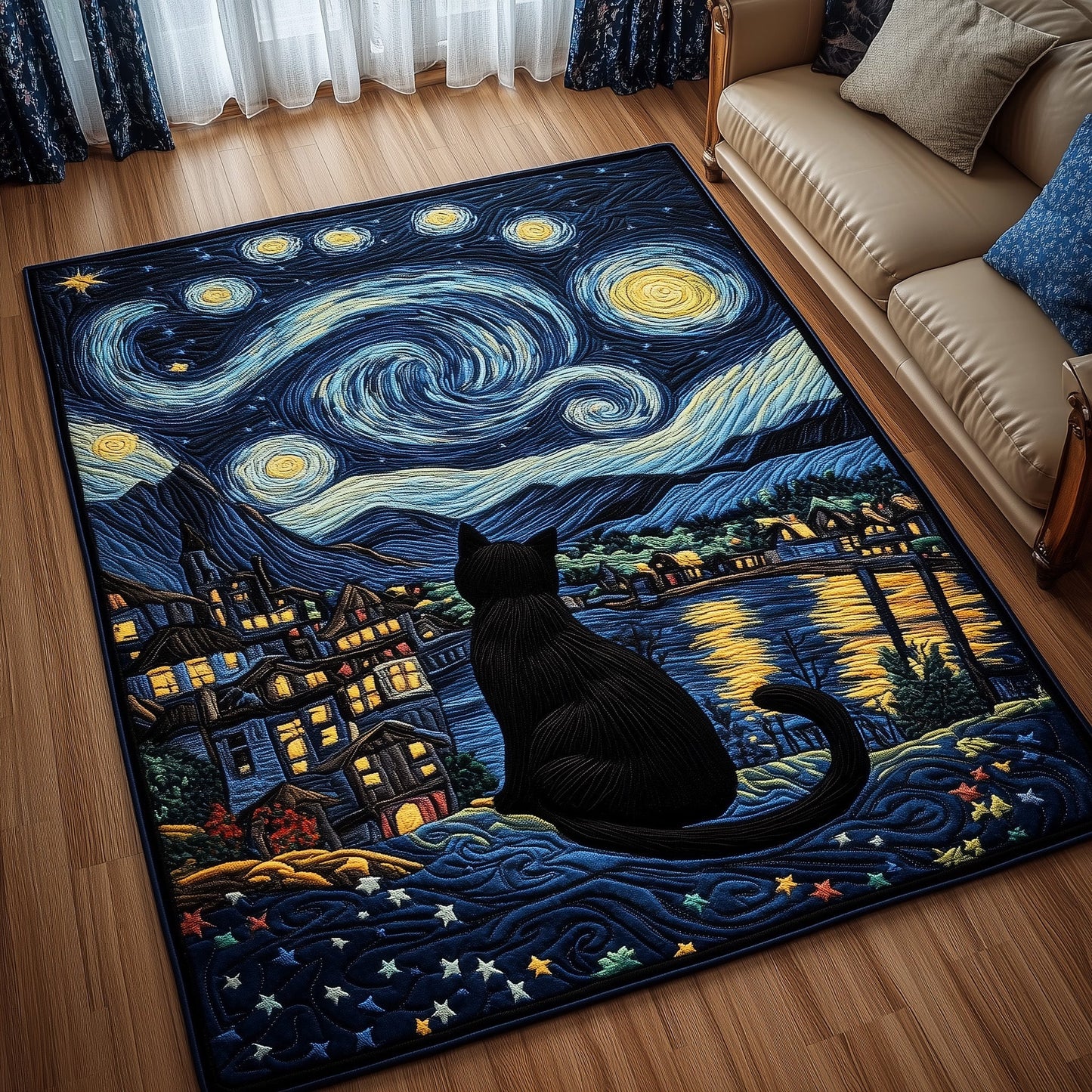 Whiskered Companion Area Rug GFTOTP13134