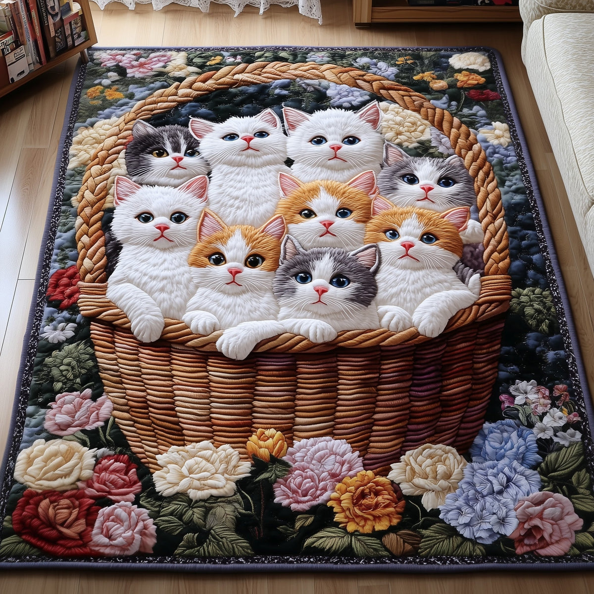 Patchique Rugs Whiskered Companion Area Rug GFTOTP13137 – Patchique Store