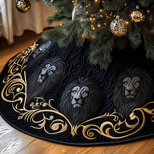 Majestic Lion Quilted Tree Skirt GFTOTP1314