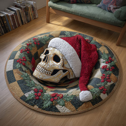 Merry Macabre Quilted Round Mat GFTOTP13157