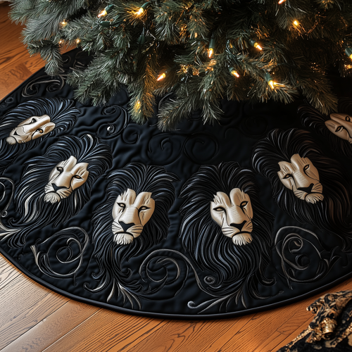 Majestic Lion Quilted Tree Skirt GFTOTP1315