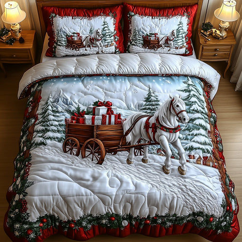 Christmas Ride Duvet Cover Set GFTOTP13193