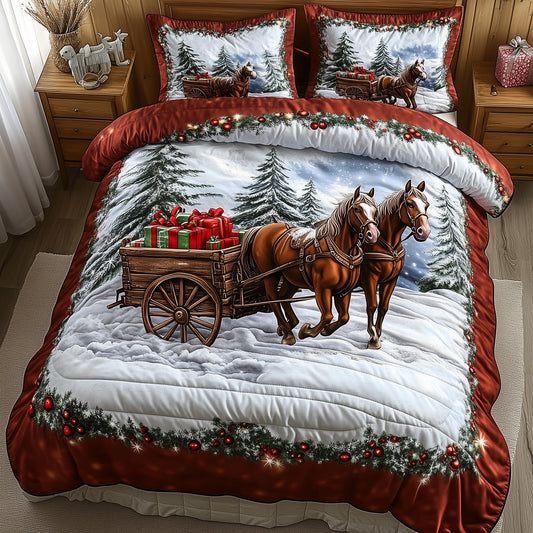 Christmas Ride Duvet Cover Set GFTOTP13194