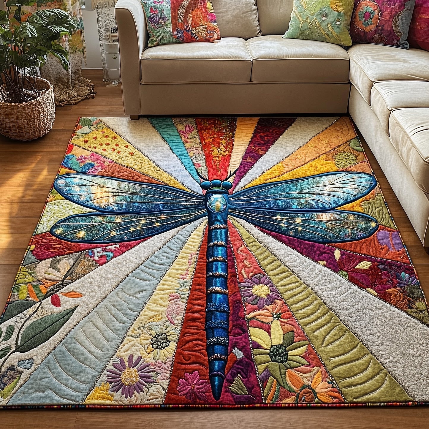 Iridescent Flight Area Rug GFTOTP13196