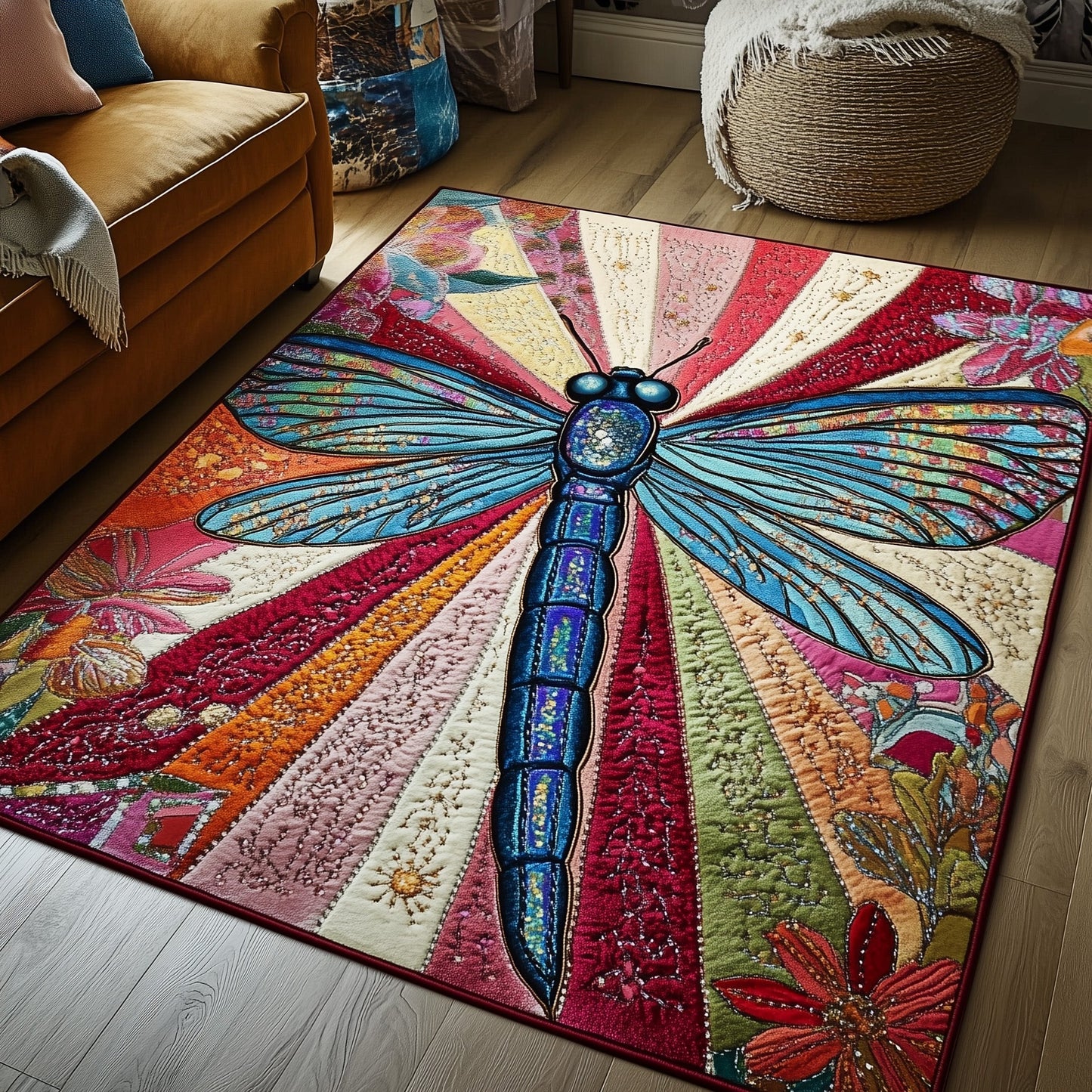 Iridescent Flight Area Rug GFTOTP13197