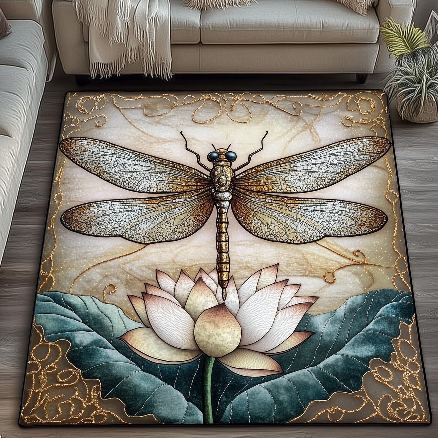 Iridescent Flight Area Rug GFTOTP13199