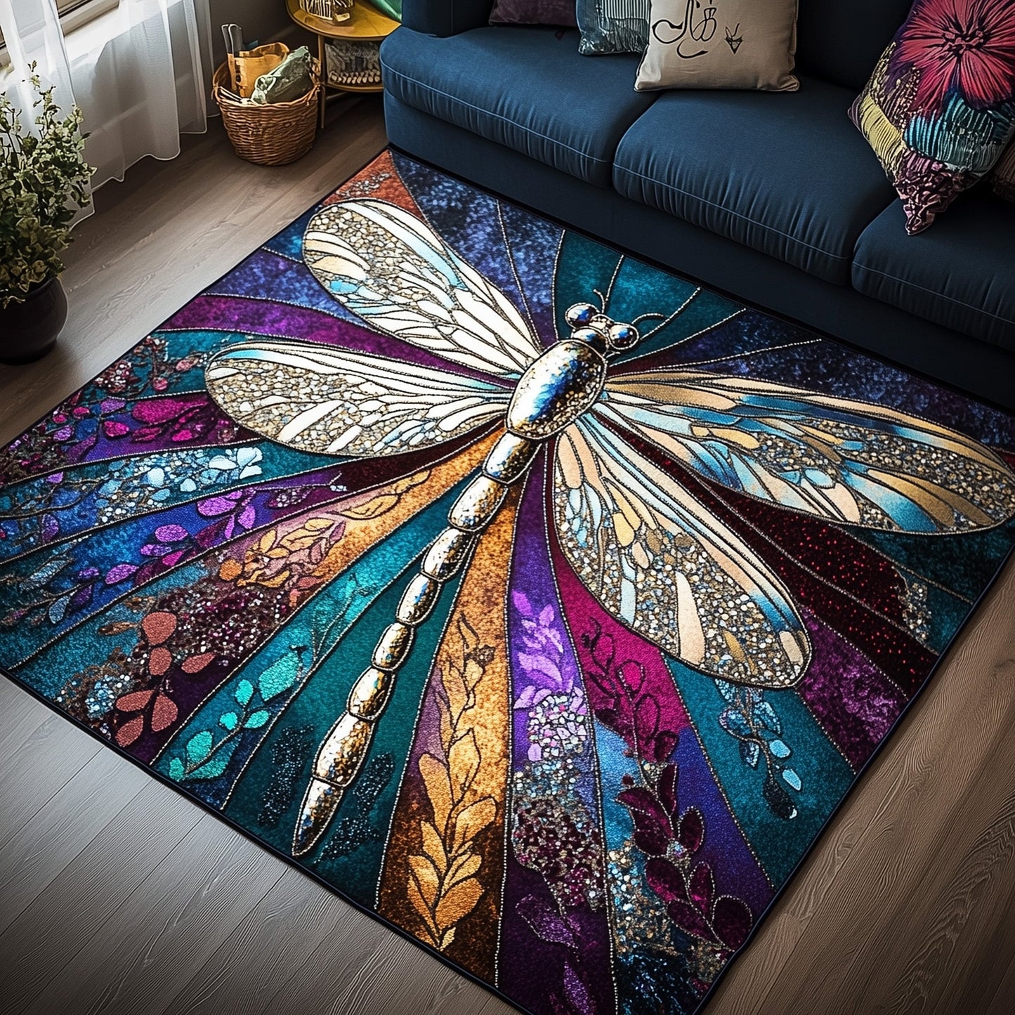 Iridescent Flight Area Rug GFTOTP13201