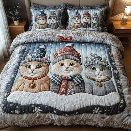 Holiday Purrfect Duvet Cover Set GFTOTP13206