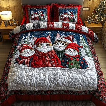 Holiday Purrfect Duvet Cover Set GFTOTP13207