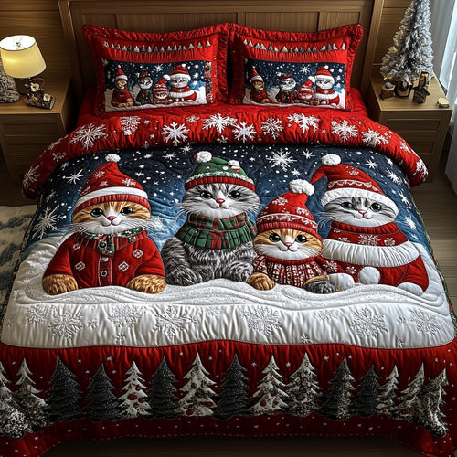 Holiday Purrfect Duvet Cover Set GFTOTP13208