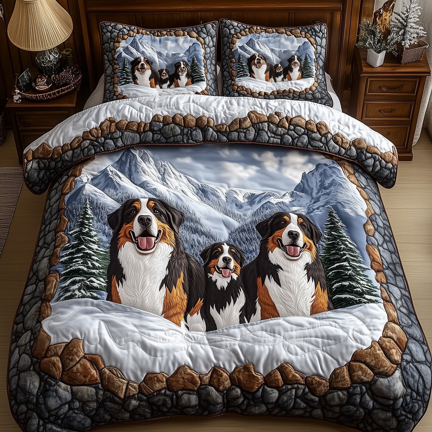 Bernese Bliss Duvet Cover Set GFTOTP13221