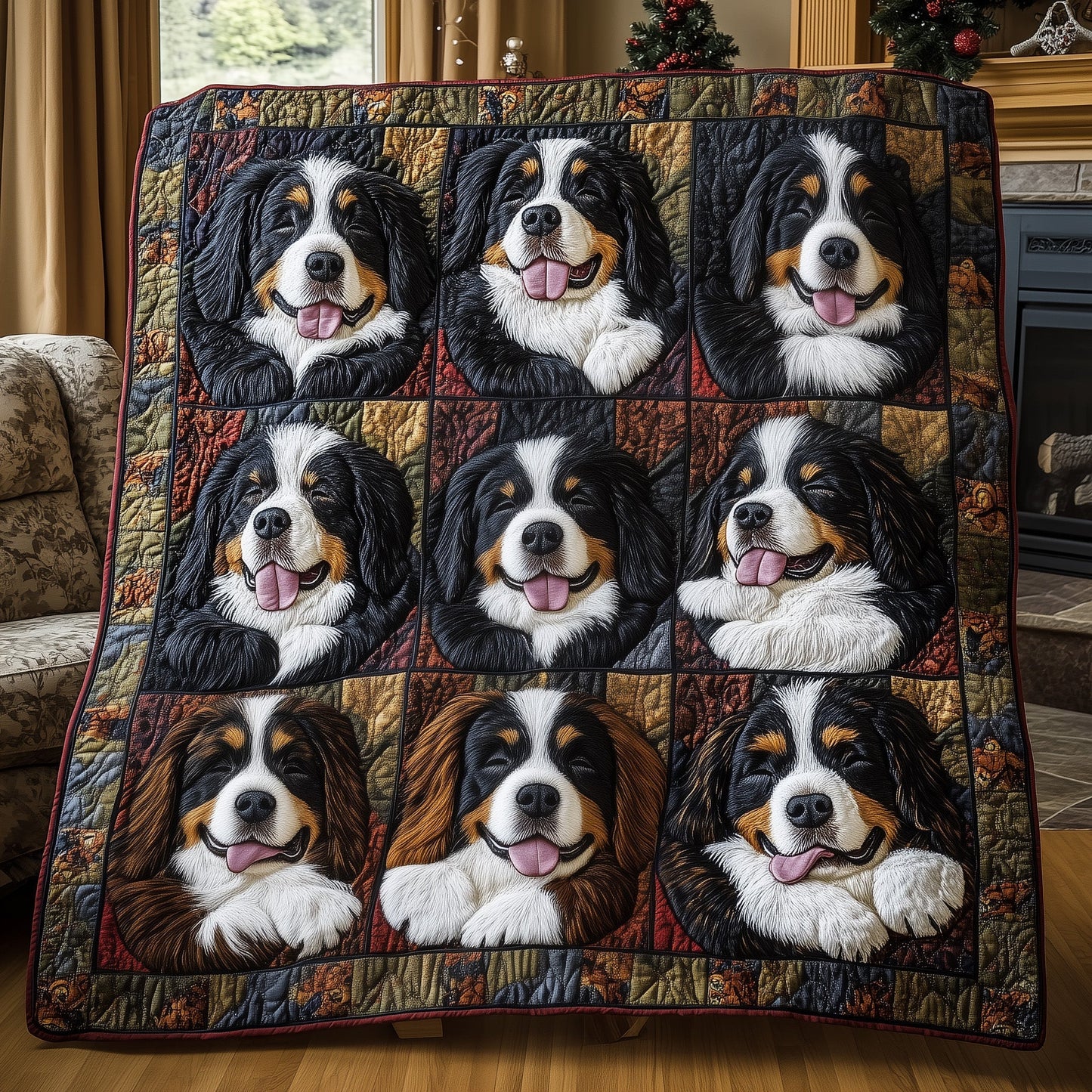 Berner Cozy Nap Quilted Blanket GFTOTP13233