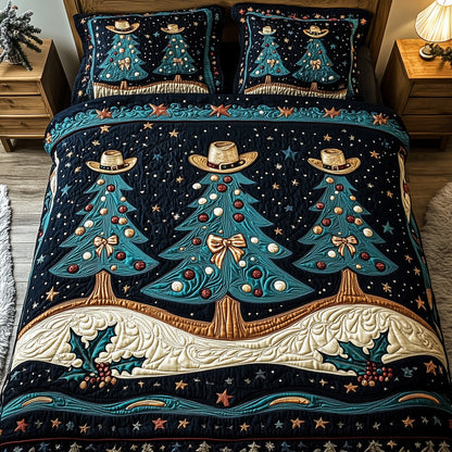 Rustic Yuletide Glow Duvet Cover Set GFTOTP13245