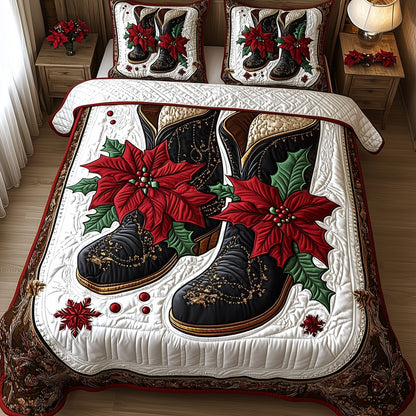 Cowboy Yuletide Duvet Cover Set GFTOTP13248