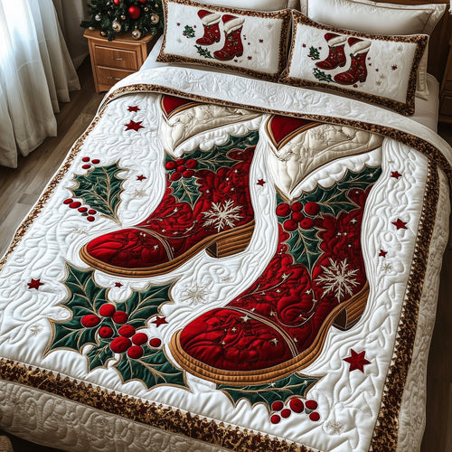 Cowboy Yuletide Duvet Cover Set GFTOTP13250