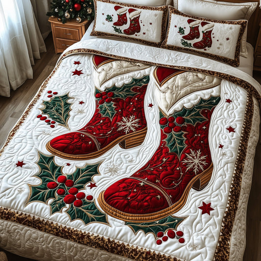 Cowboy Yuletide Duvet Cover Set GFTOTP13250