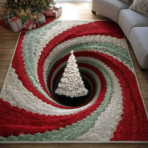 Holiday Sparkle Pine Area Rug GFTOTP13265