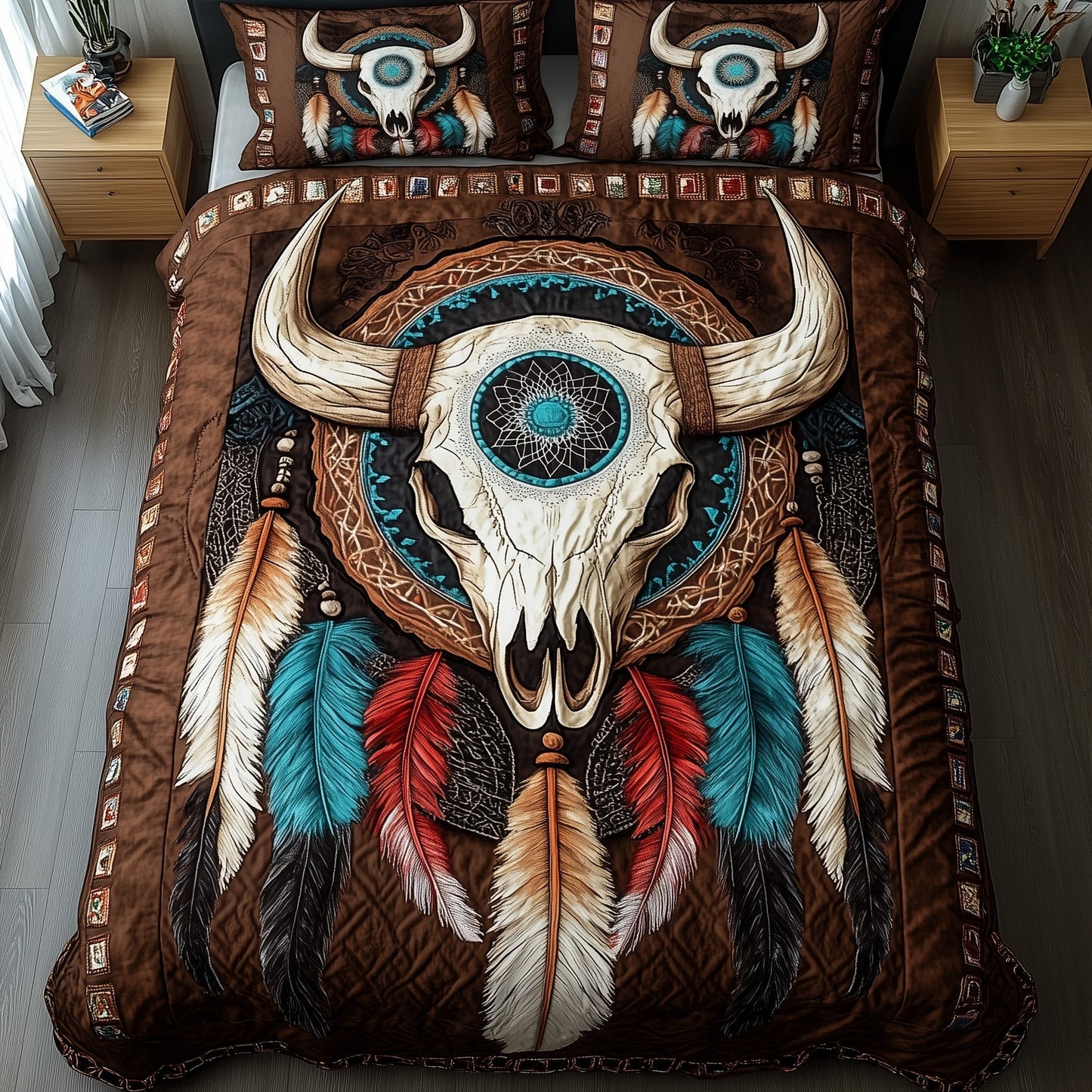 Sacred Horn Duvet Cover Set GFTOTP13294