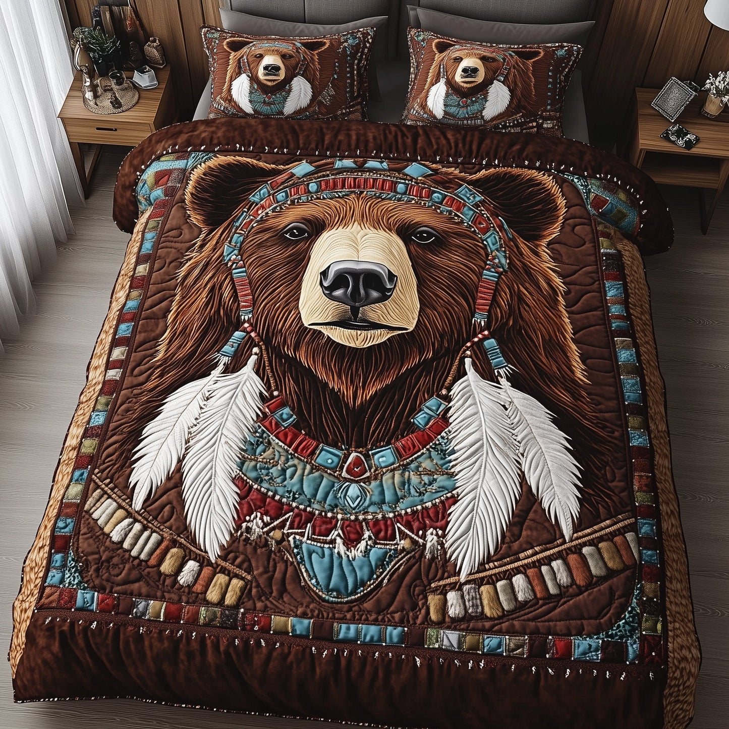 Spirit Grizzly Duvet Cover Set GFTOTP13301