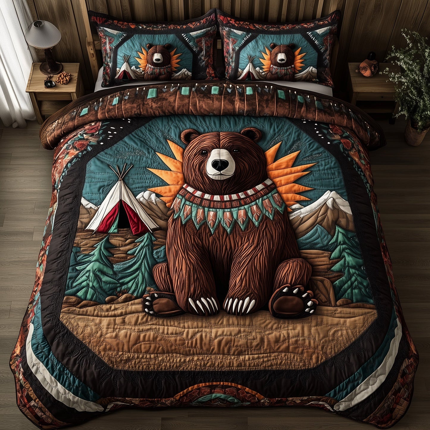 Spirit Grizzly Duvet Cover Set GFTOTP13303