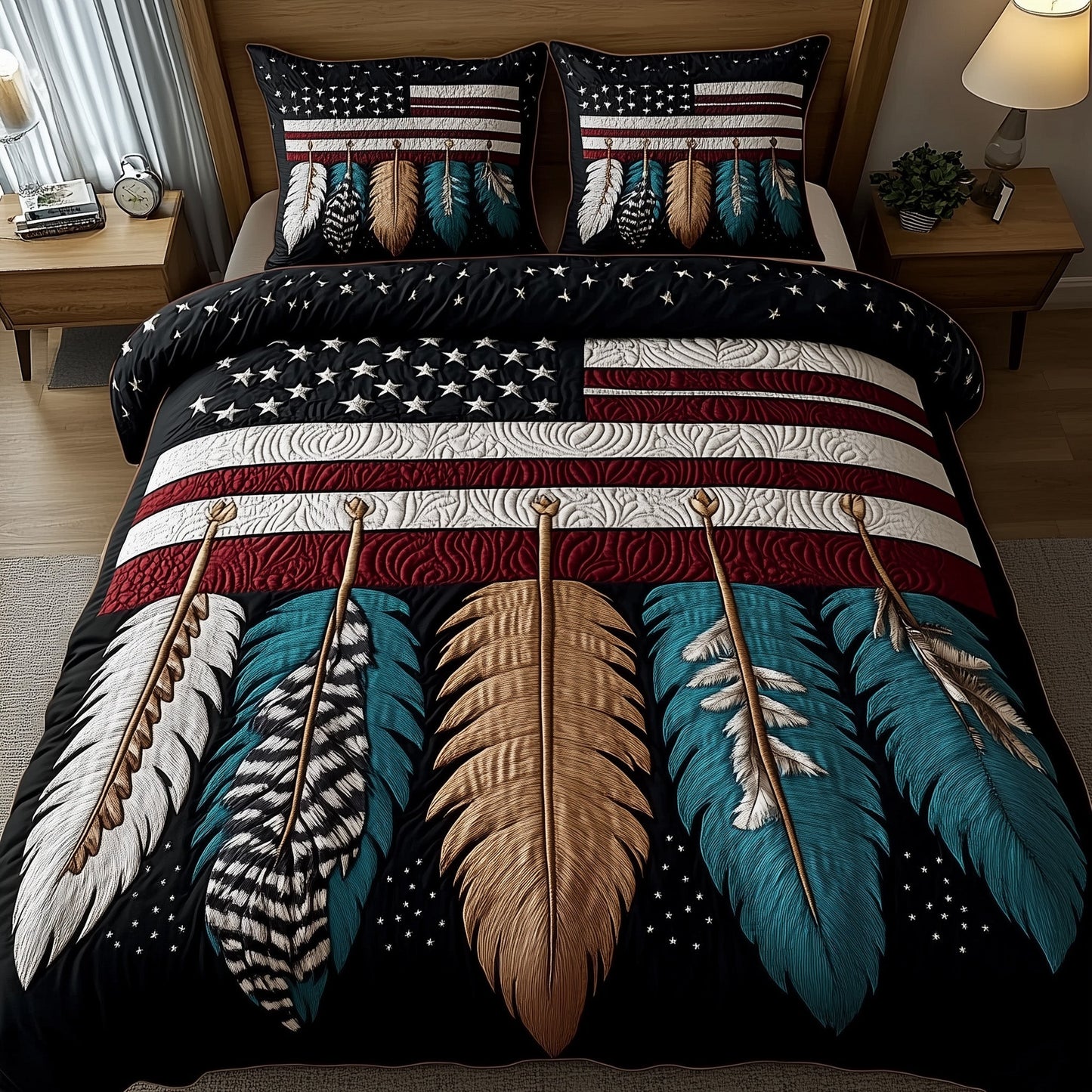 Freedom Totem Duvet Cover Set GFTOTP13312