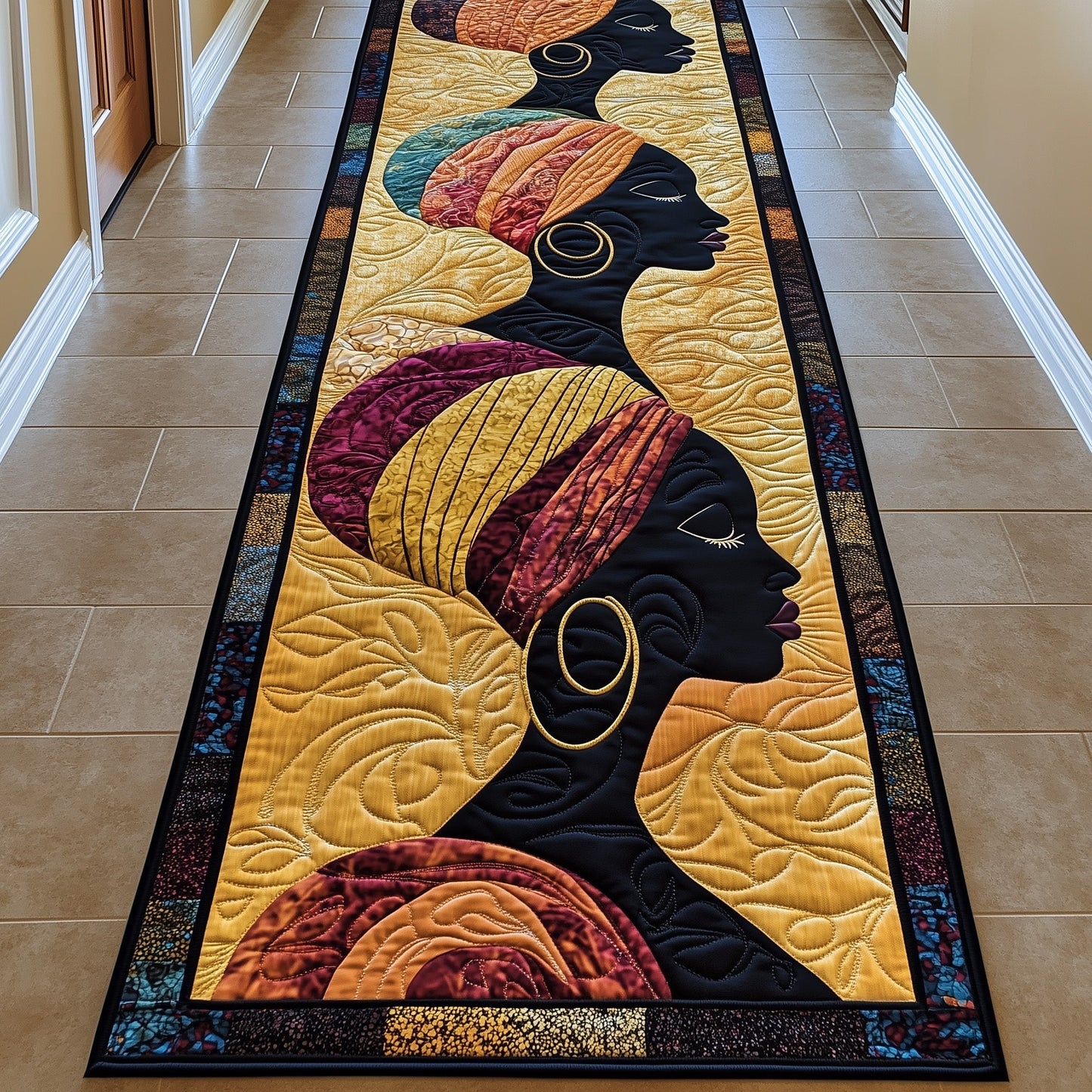 Golden Glow Runner Rug GFTOTP13324