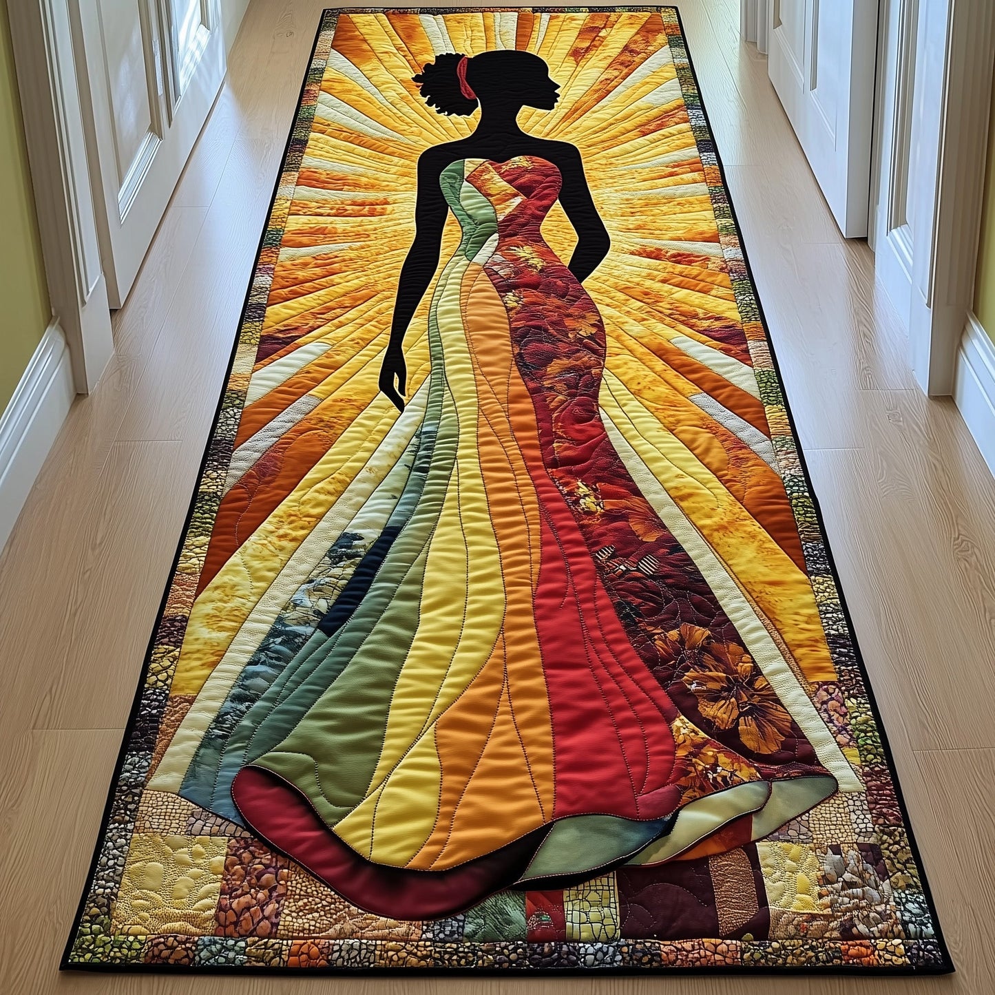 Golden Glow Runner Rug GFTOTP13325