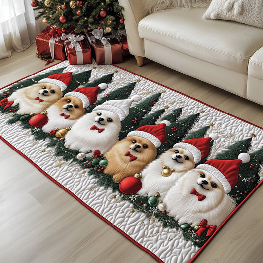 Jolly Pomeranian Runner Rug GFTOTP13347