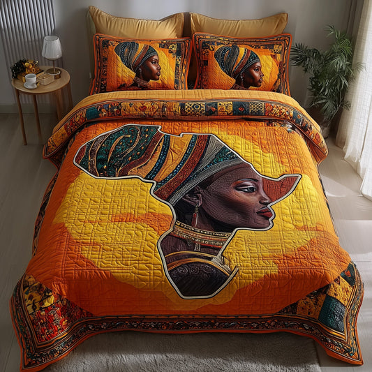 Golden Glow Duvet Cover Set GFTOTP13387