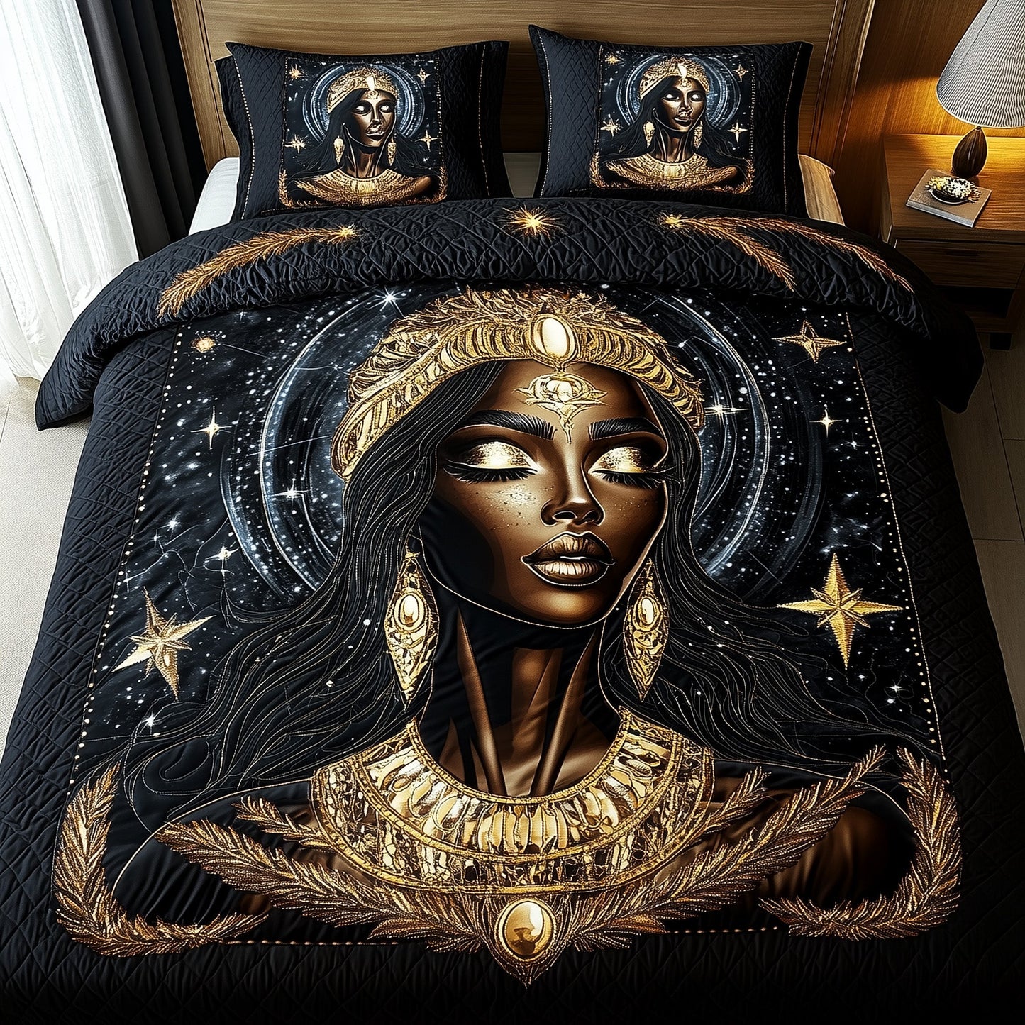 Golden Glow Duvet Cover Set GFTOTP13393