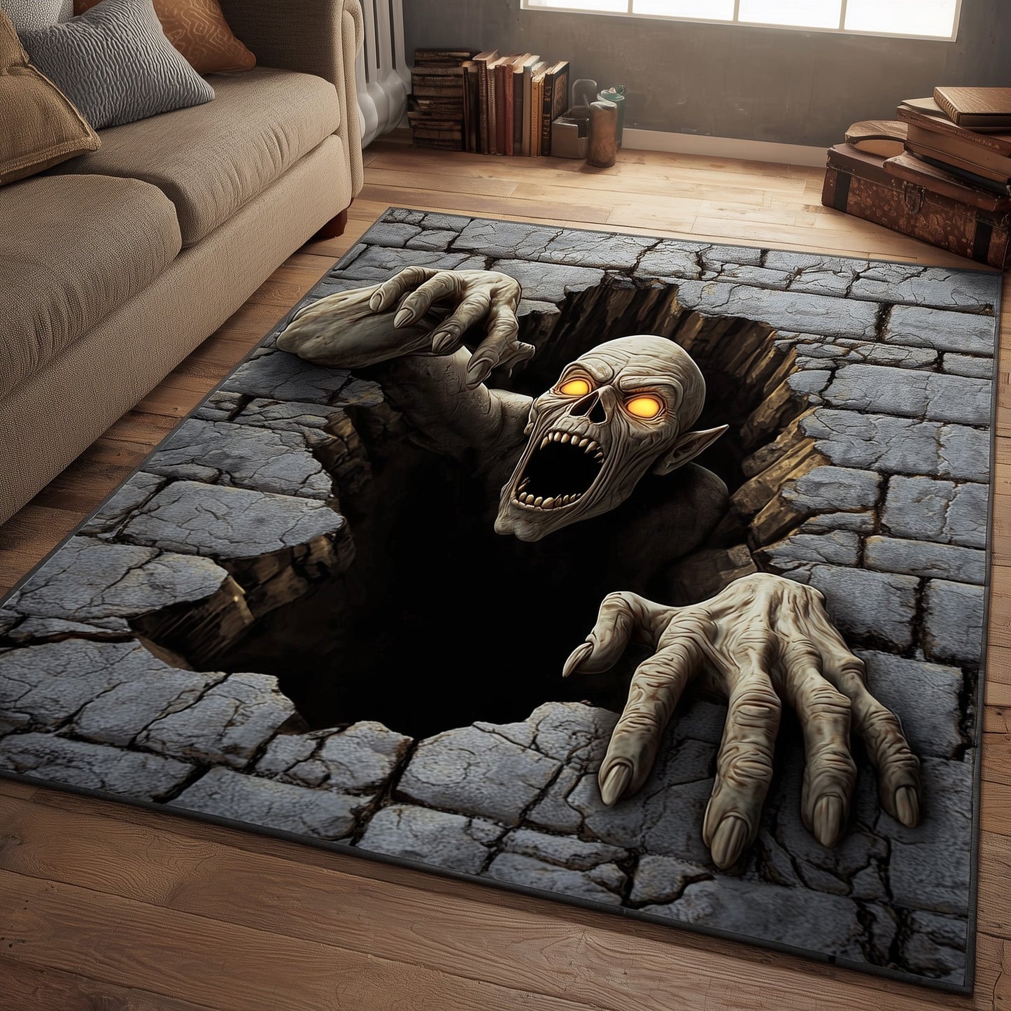 Halloween Horror Area Rug GFTOTP13400