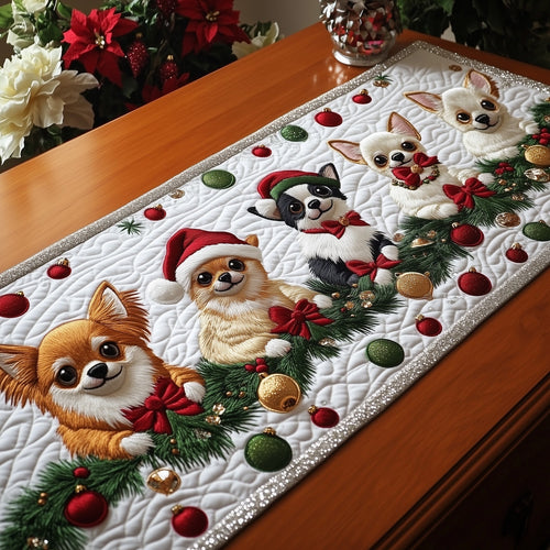 Jolly Chihuahua Quilted Table Runner GFTOTP13409