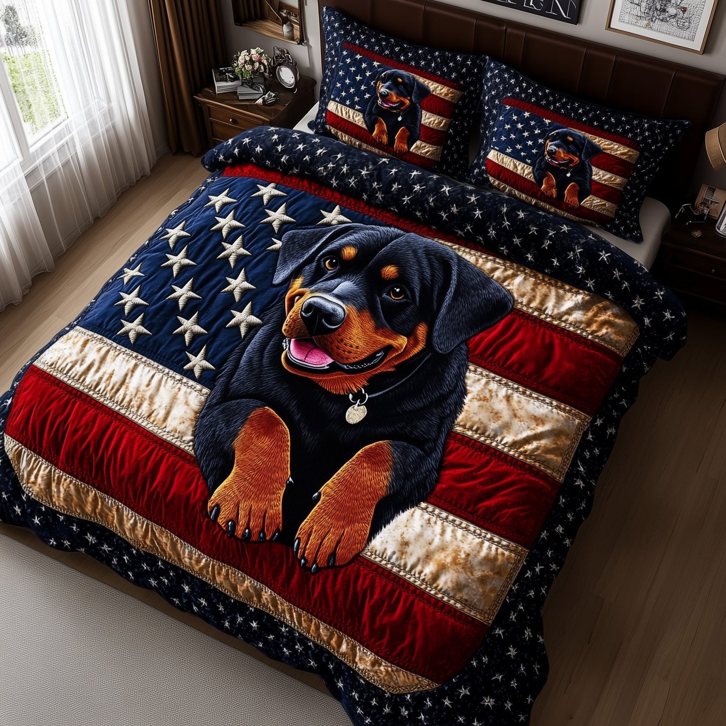 Rottweiler Charm Duvet Cover Set GFTOTP13424