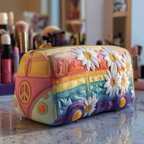Hippie Van Quilted Makeup Bag GFTOTP13431