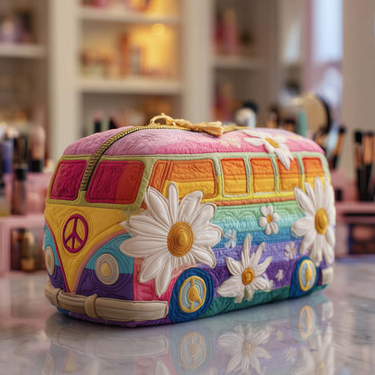 Hippie Van Quilted Makeup Bag GFTOTP13432