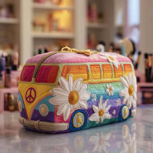 Hippie Van Quilted Makeup Bag GFTOTP13432