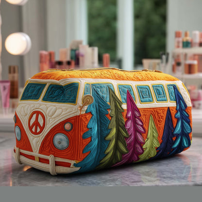 Hippie Van Quilted Makeup Bag GFTOTP13436