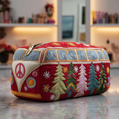 Christmas Van Quilted Makeup Bag GFTOTP13439
