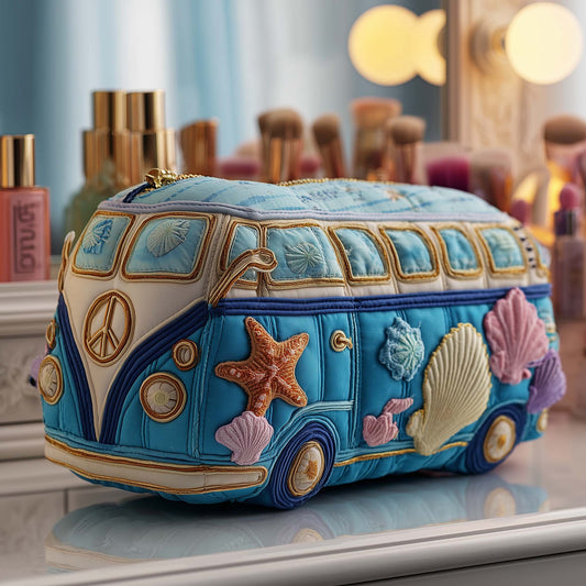 Ocean Van Quilted Makeup Bag GFTOTP13441