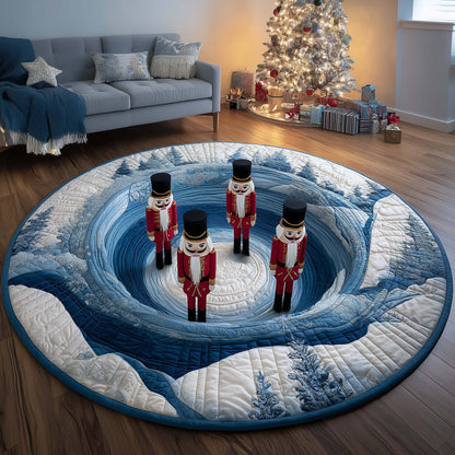 Playful Holiday Guardian Quilted Round Mat GFTOTP13448