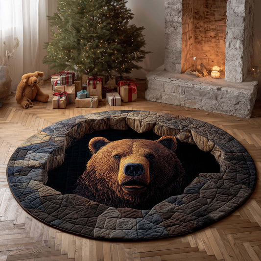 Mystic Bear Quilted Round Mat GFTOTP13449