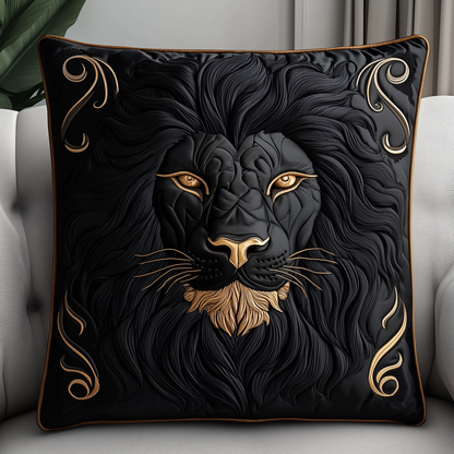 Majestic Lion Quilted Pillow Case GFTOTP1344