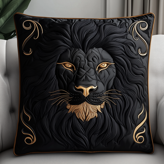 Majestic Lion Quilted Pillow Case GFTOTP1344