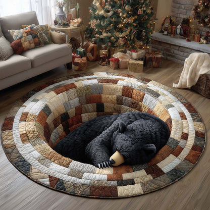 Mystic Bear Quilted Round Mat GFTOTP13452