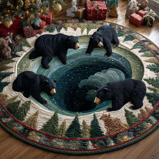 Mystic Bear Quilted Round Mat GFTOTP13454