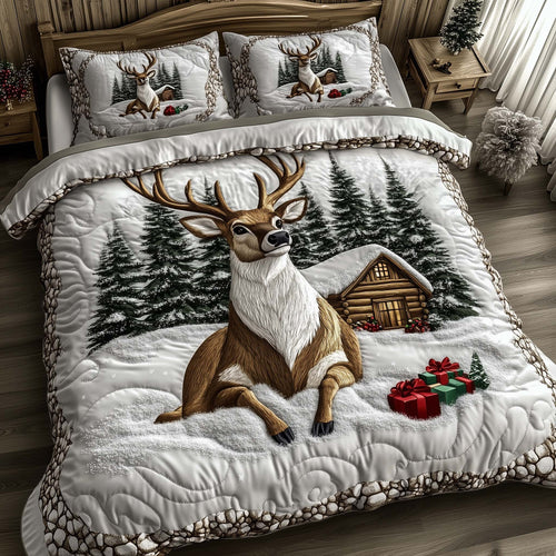 Holly Antlers Duvet Cover Set GFTOTP13457