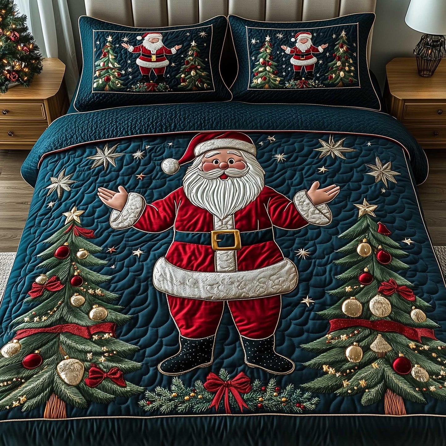 Santa Workshop Duvet Cover Set GFTOTP13490